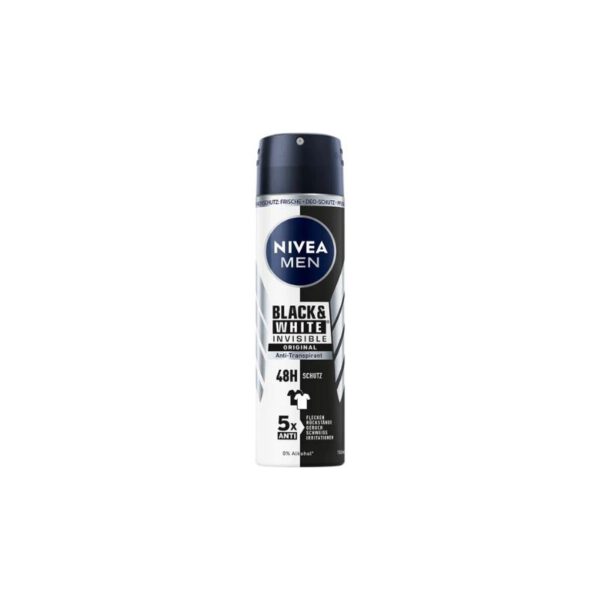 BLACK AND WHITE INVISIBLE ORIGINAL DEO SPRAY